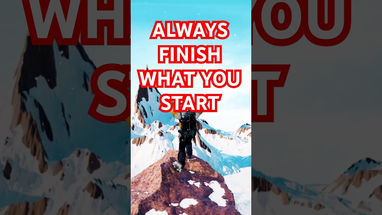 Start and Finish! 💪