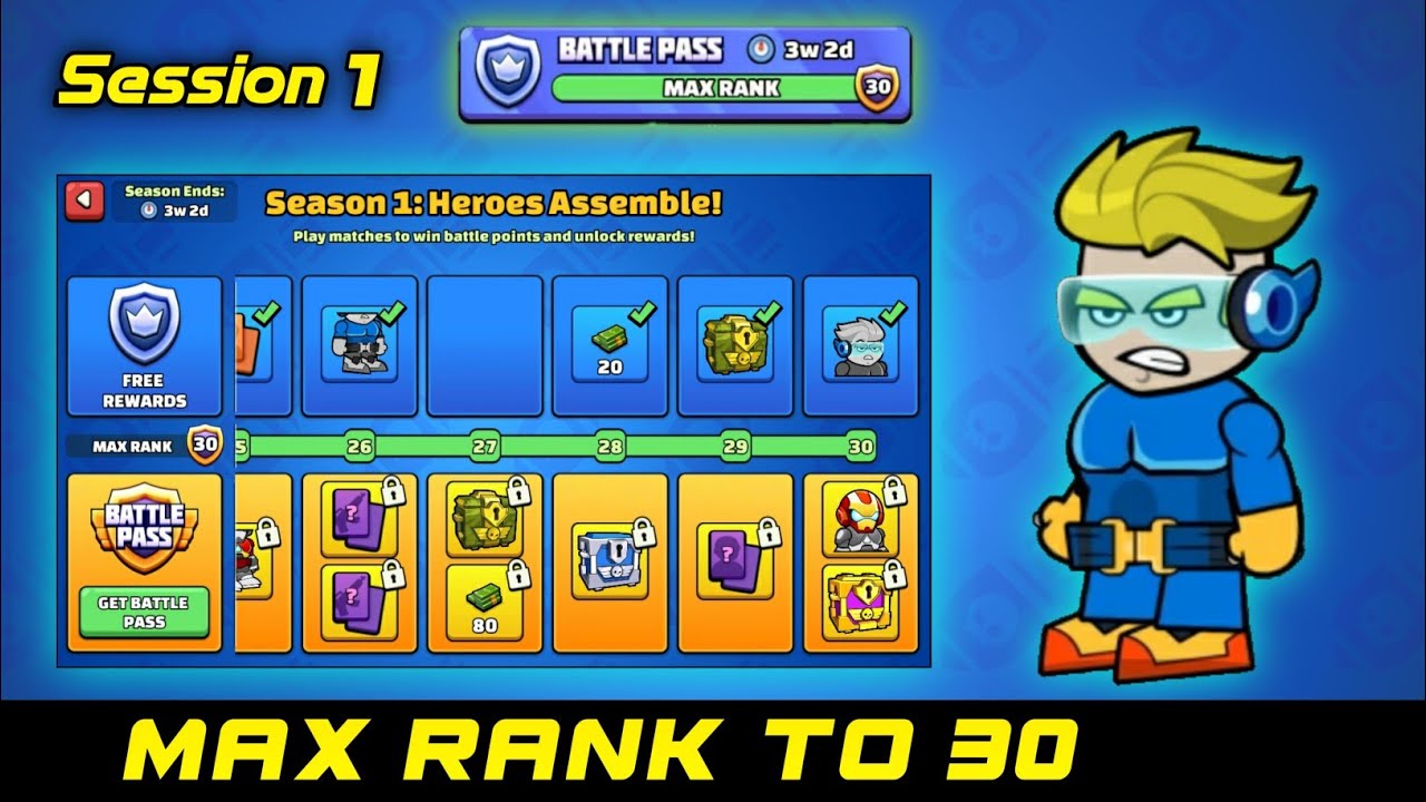 MAXING OUT SESSION 1 BATTLE PASS | Mini Militia New Update v5.3.1 ...