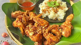 Southern Thai Fried Chicken Recipe - Gai Tod Hat Yat | Thai Girl in the Kitchen