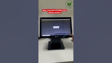 New launched UDYAMA POS Billing machine