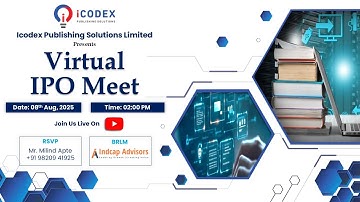Icodex Publishing Solutions Limited - Virtual IPO Meet