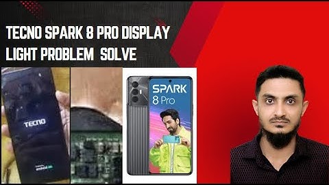 Tecno spark 8 pro Display Light Problem || Tecno spark 8 pro Lcd Light Problem #srmobilecare