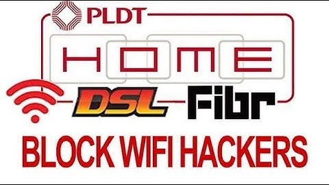 How to Block Hackers from your PLDT DSL Fibr WIFI Network using your mobile phone @cozyandyummy