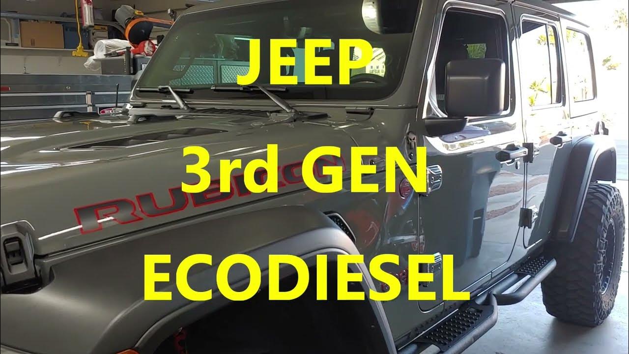 Jeep 3.0L ECODIESEL (3rd Gen) What I've Learned! - YouTube