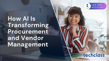 How AI Is Transforming Procurement and Vendor Management