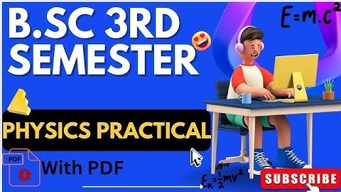 B.SC 3rd semester physics practical // Physics Practical file #physics #viralvideo #youtube