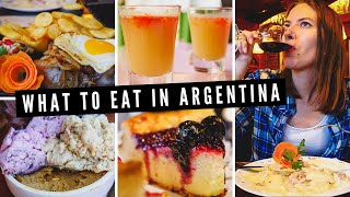 WHAT TO EAT in Argentina 😋 | Our ARGENTINIAN FOOD TOUR of San Martin de los Andes 🇦🇷