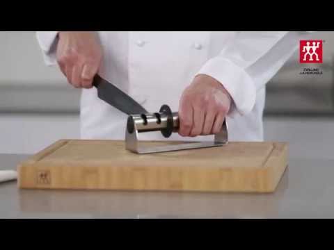 ZWILLING Twinsharp Stainless Steel Handheld Knife Sharpener on Food52