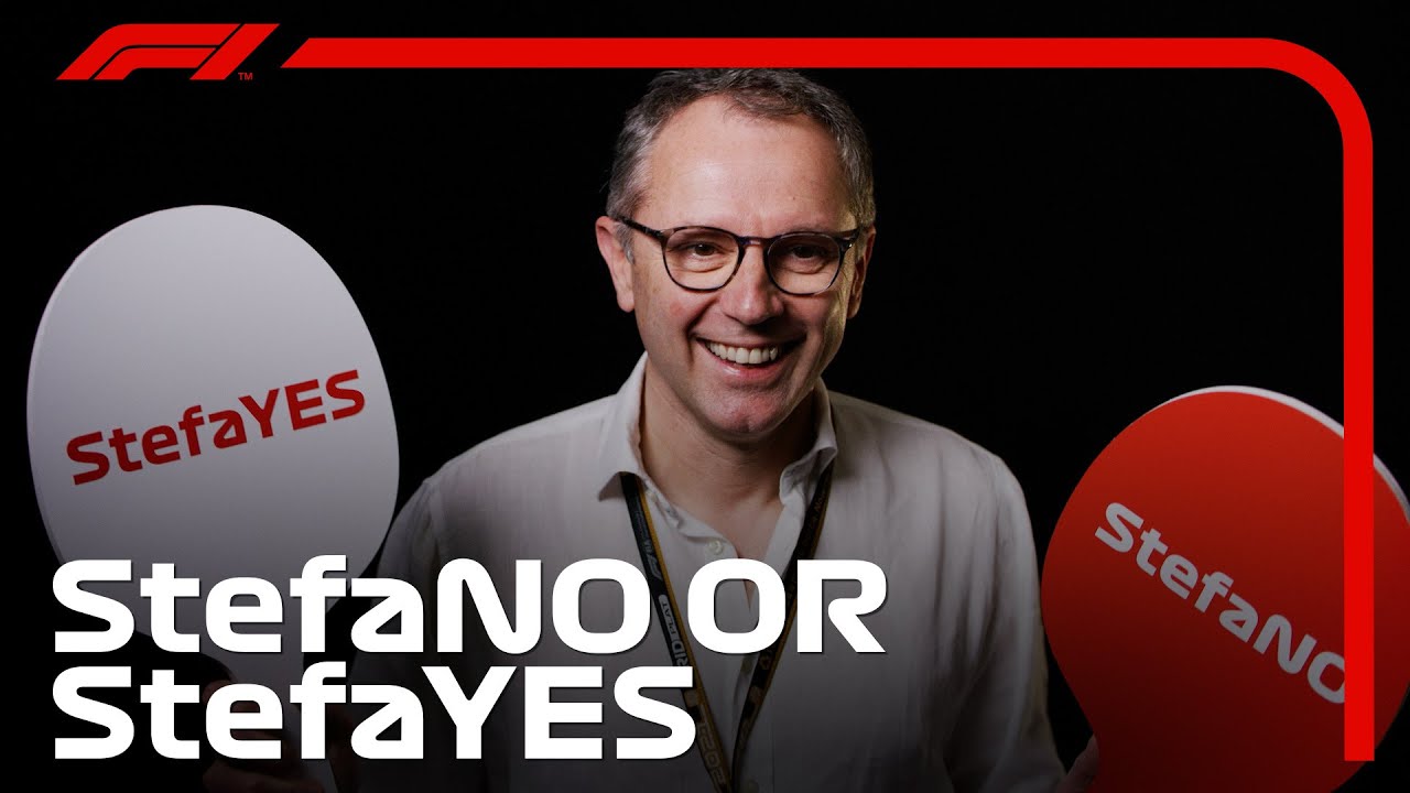 Yes or No? F1 CEO Stefano Domenicali Answers Quickfire Questions