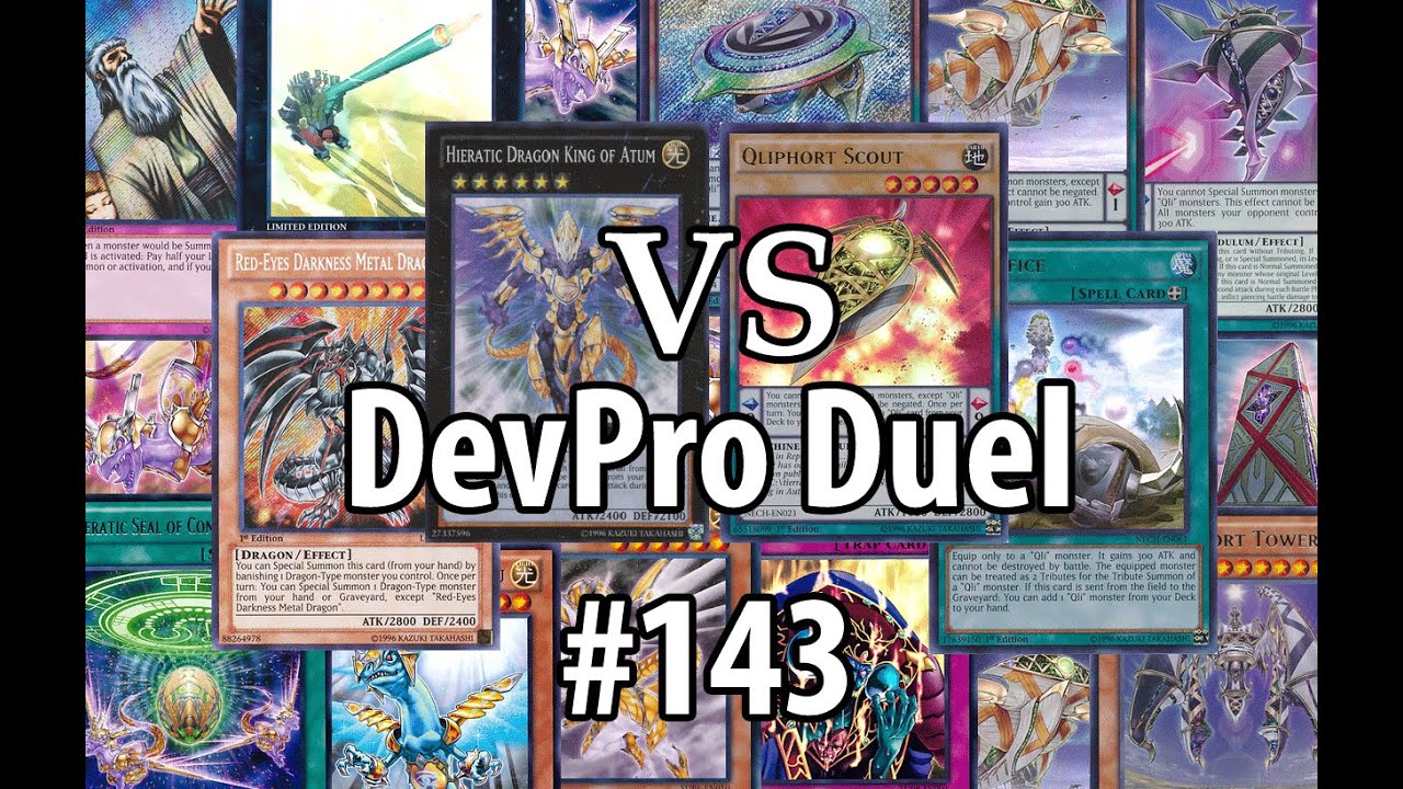 Yu-Gi-Oh! DevPro Duel #143 - Cross banlist - Holy Marked/Hieratic ...