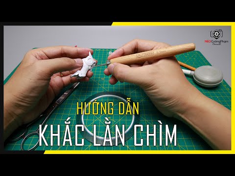 Tranh Tô Màu Gundam - Hướng dẫn Khắc Lằn Chìm cho mô hình đồ chơi Gundam | How To Panel Line Scribing | NEO Cường Phạm