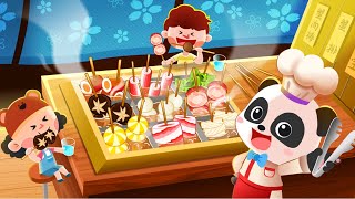 Little Panda's Food Cooking | Gameplay Video | BabyBus Games screenshot 5