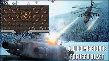 C&C RED ALERT 1 REMASTERED - Allied Mission 13 FOCUSED BLAST On Hard