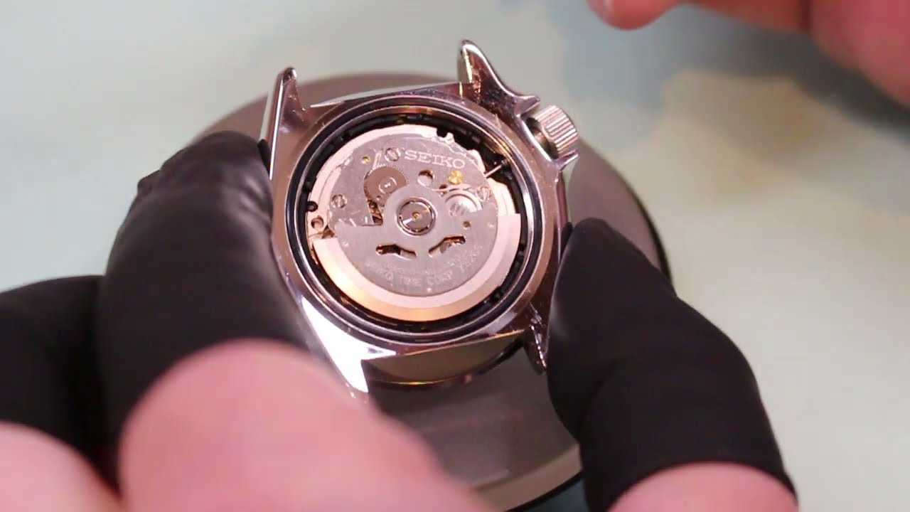 Crown and Stem Release Seiko 7S26 Watch Movement - YouTube