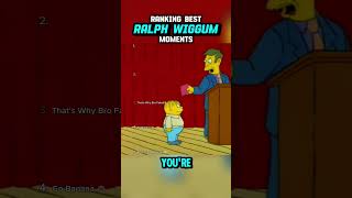 Best Ralph Wiggum Moments🤣 #shorts