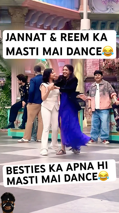 Jannat Zubair & Reem Shaikh Fun During Shoot for Laughter Chefs Season 2 Semi Finale