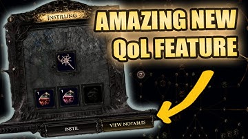 PATH of EXILE 2: Amazing Amulet Instilling QoL - Show Possible Notables with Current Liquid Emotions