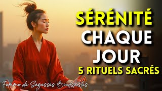 5 Rituels Bouddhistes Pour Femmes Sérénité, Énergie Bien-Être Quotidien