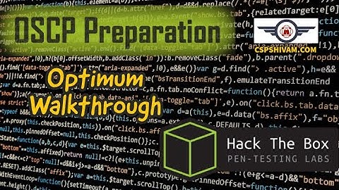 HTB Optimum Walkthrough - OSCP Preparation