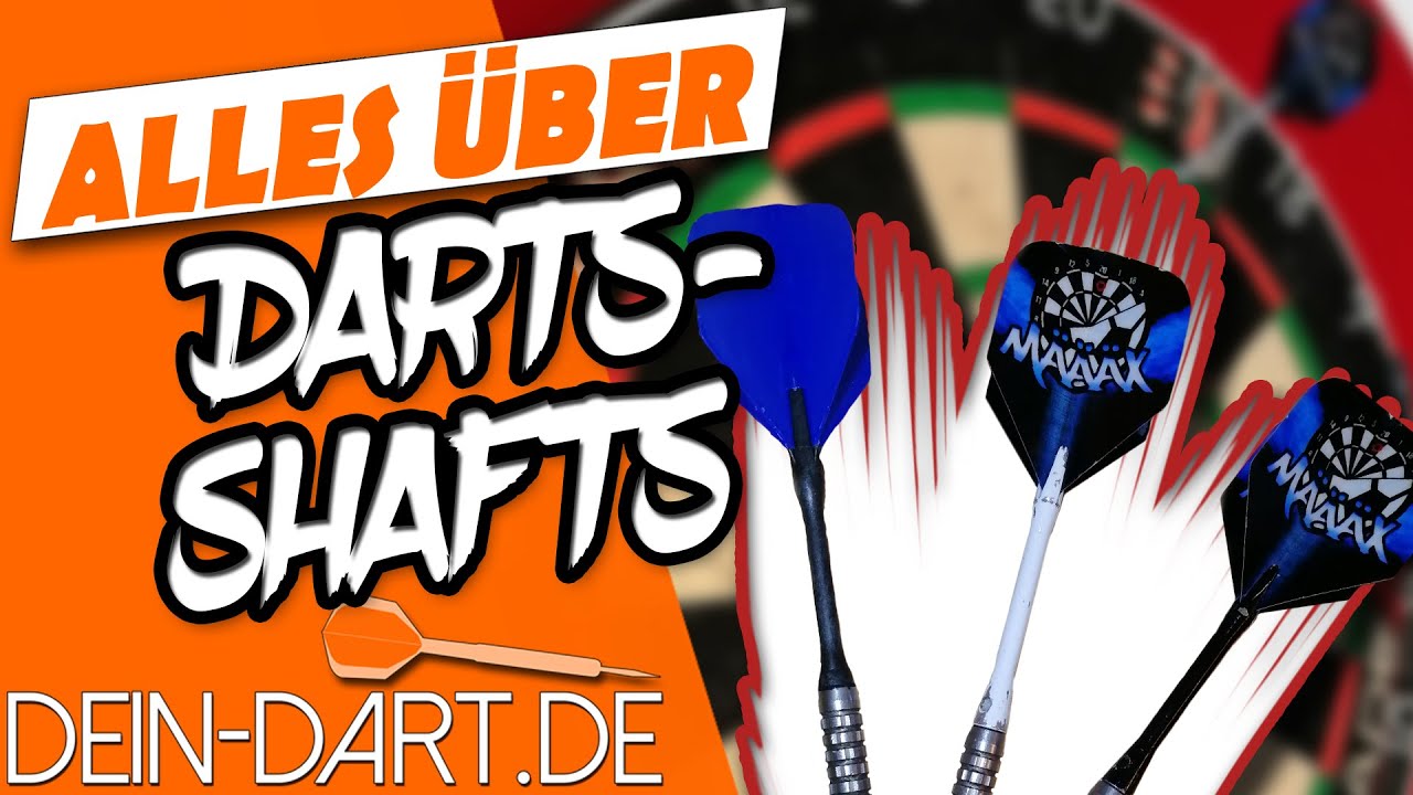 ALLES ÜBER DART-SHAFTS 🎯Für Einsteiger🎯 Darts-Equipment dein-dart.de