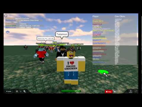 ROBLOX Cow Clicker Demo - YouTube