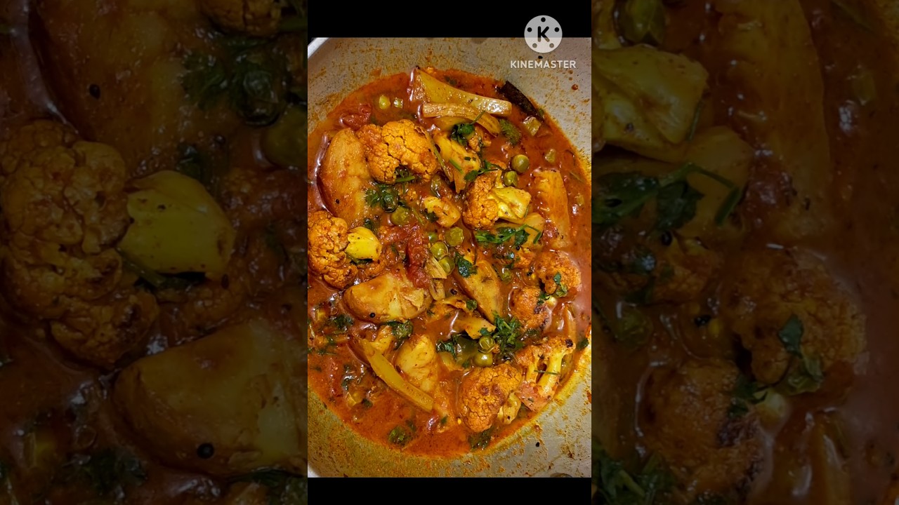 Gobhi aloo mater ki tari wali sabji without onion and garlic