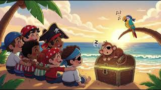 A Contar Piratas   Pirate Counting Gold Coins   Spanish counting songs &amp; preschool learning