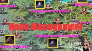 Black Desert Mobile - Node Management Tips