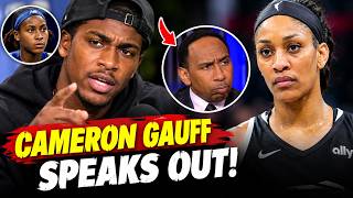 CAMERON GAUFF SPEAKS OUT! Coco’s Brother Takes Aim at Stephen A  Smith After A’ja Wilson Fallout!