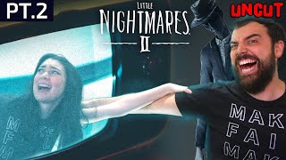 We did NOT see that coming (Little Nightmares II Finale Uncut) *!Flashing Lights Warning!*