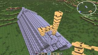 Строим церковь в minecraft [Minecraft-Постройки]