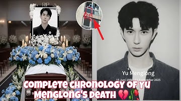 Complete chronology of YU Menglong