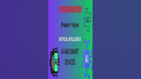 5TH Generation Of Computers-AI, Robotics & The Future! #shorts #educational