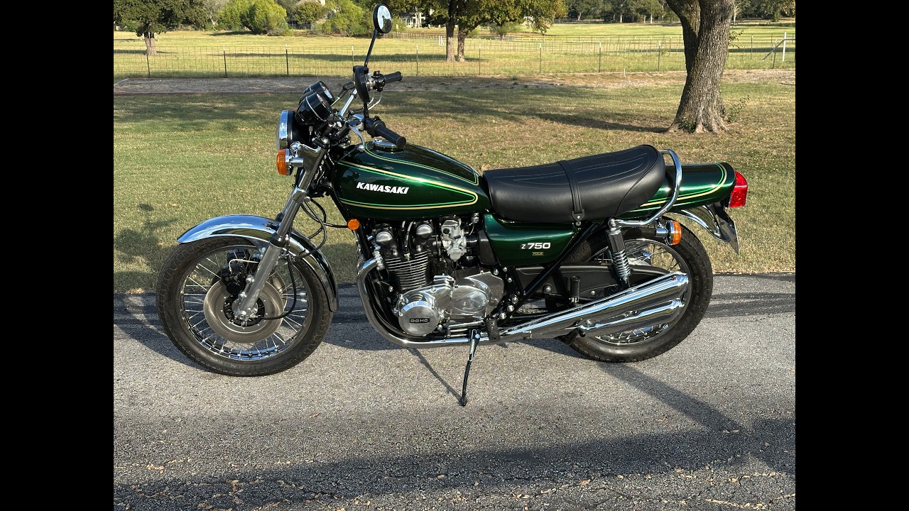 JDM 1976 Kawasaki Z750 Four for sale on BaT Auctions - closed on
