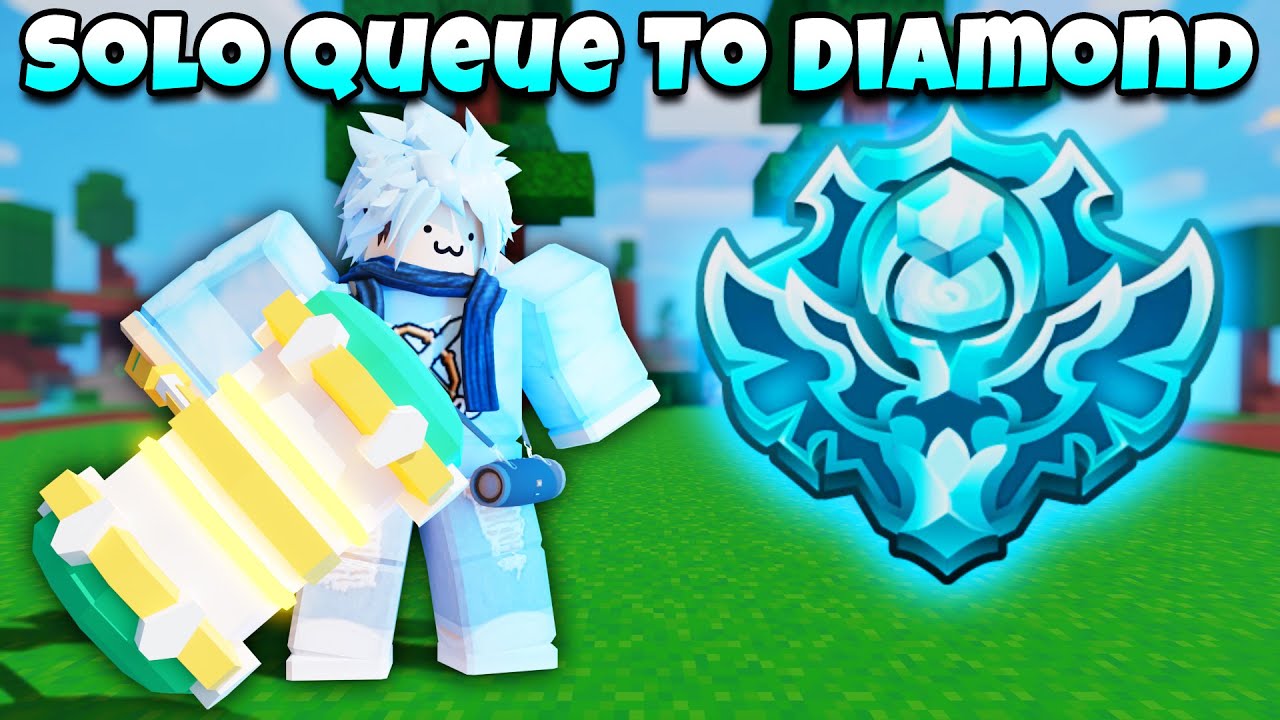 Solo Queue To Nightmare Ep. 3 - Grind To Diamond Rank Part 1 (Roblox Bedwars)