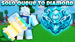 Solo Queue To Nightmare Ep. 3 - Grind To Diamond Rank Part 1 (Roblox Bedwars)
