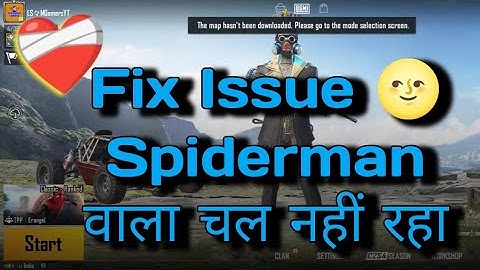 [Without Repair] Spiderman mode map issue fix #spidermanglitch #bgmiissue