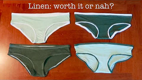 Making cotton & linen underwear: worth the cost or...