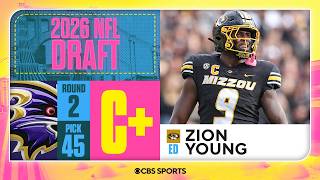 Ravens select Zion Young in Second Round | 2026 NFL Draft Grades &amp; Reaction