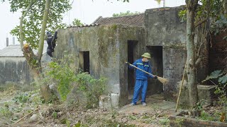 ISNPIRE CLEANUP ABANDONED/ house 20 YEAR shocked when weeds lawn mowing overgrown/FREE