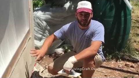 Project Tour: Lime Render over Brick