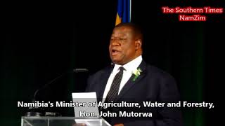 Minister Mutorwa speaks on Green Climate Funding in Namibia