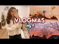 VLOGMAS DAY 11: #ADULTING Day in My Life &amp; Dumbbell Booty Workout