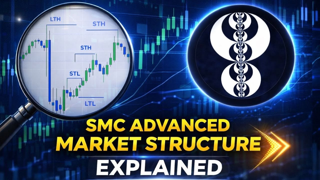 LEC-9 Advanced Market Structure Explained | ICT Smart Money Concept for ...