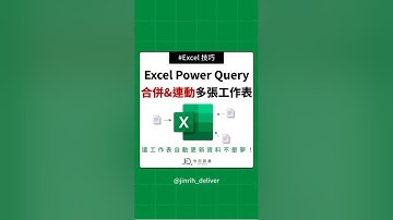 Excel Power Query 合併&連動多張工作表  #excel #googlesheets #shorts｜#今日訊息
