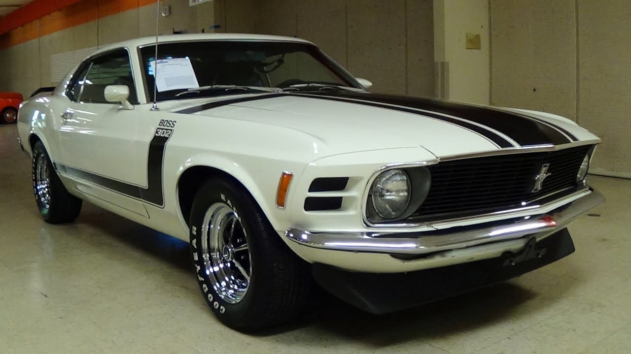 1970 Ford Mustang Boss 302 Nicely Restored True Original Boss 302 Youtube