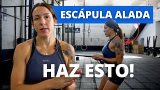 Ejercicios para la Escápula alada y fortalecer tus hombros