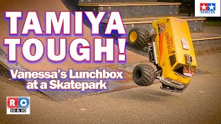 Tamiya Lunchbox showing that it is Tamiya Tough | Tips, Stunts & Outtakes