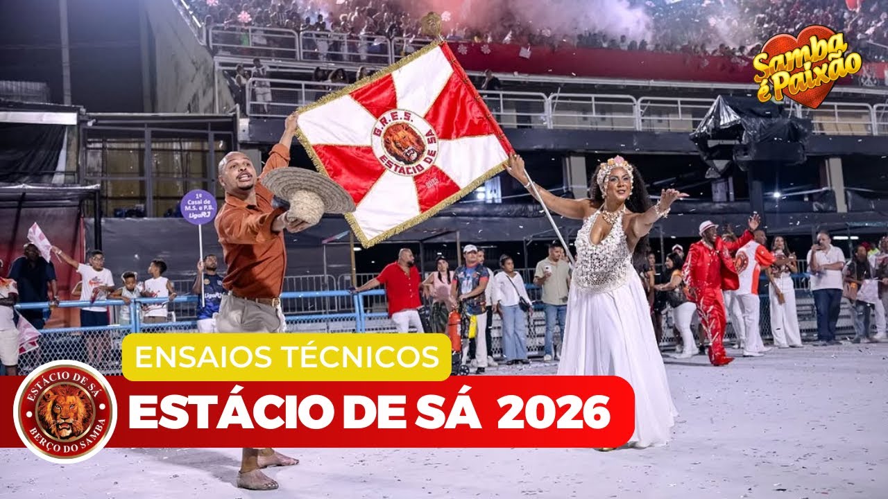 Ensaio Tecnico | Estácio de Sá 2026 Completo (4K)