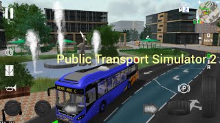 Маршрут на Volvo 7900 Hybrid в реалистичном симуляторе автобуса! - Public Transport Simulator 2 #1